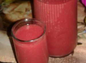 صورة لوصفة عصير الفراولة🍓