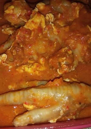 Foto resep Ceker balado