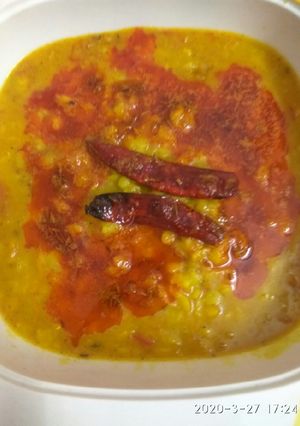 A picture of Yellow Toor Dal.