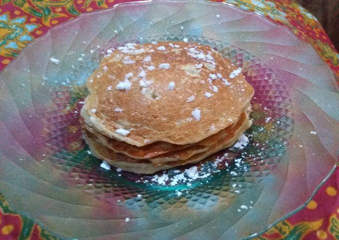 Resep Pancake Oatmeal Pisang (Diet Sehat) Anti Gagal