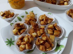 Foto resep Caramel bread popcorn (pinggiran roti)