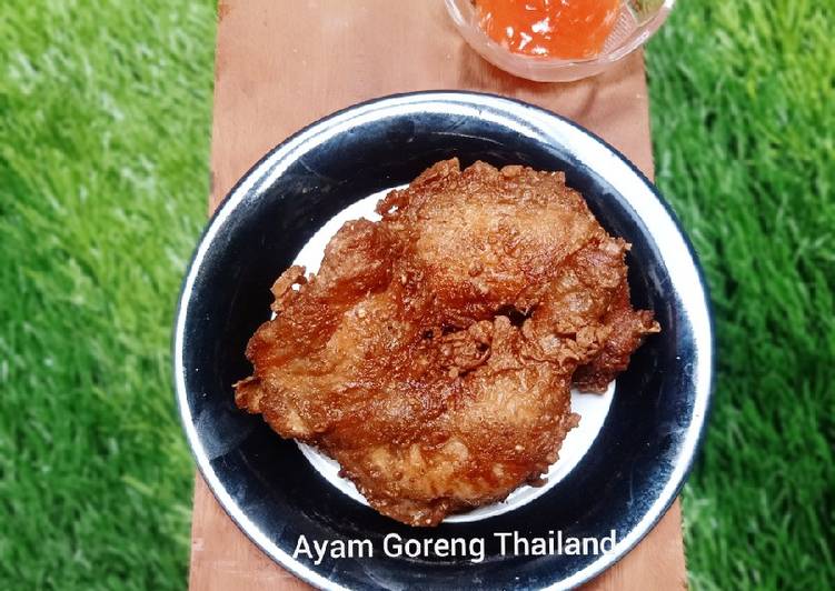 Resep Ayam Goreng Thailand, Bikin Ngiler