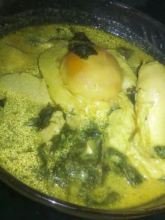Foto resep Gulai telur daun singkong