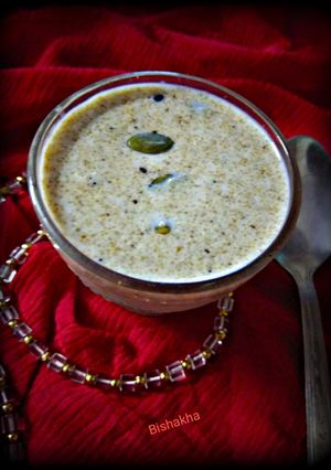 A picture of Poppy Seeds Kheer.