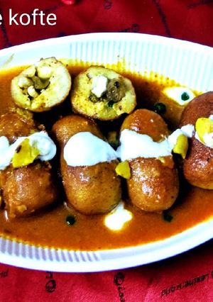 A picture of Dryfruits stuffed Chena ke kofte.
