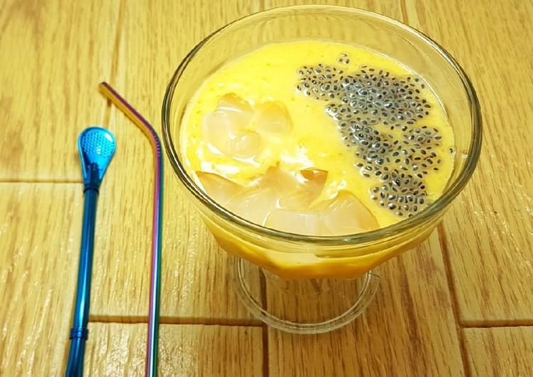 Resep Manggo dessert smoothie bowl Anti Gagal