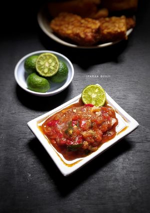 Foto resep Sambal Mentah Jeruk Limau