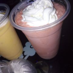 A picture of Strawberry milkshake.