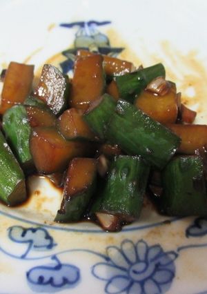 醬燒小黃瓜(五辛素) 的食譜成品照片