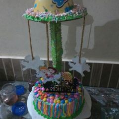 A picture of Chocolate eggless cake.