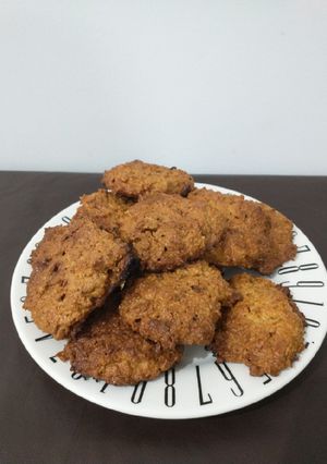Una foto de Galletitas de coco rallado y mantequilla de maní
