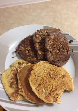 Hình của món Pancake yến mạch.