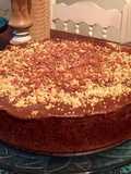 Cheesecake de paçoca e brigadeiro
