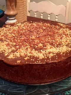 Foto de Cheesecake de paçoca e brigadeiro