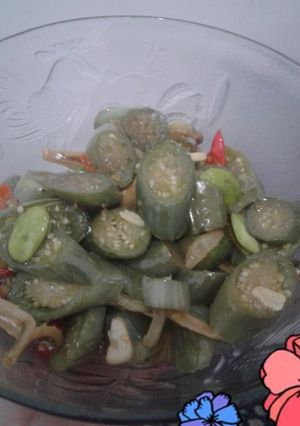Foto resep Tumis teri terong medan