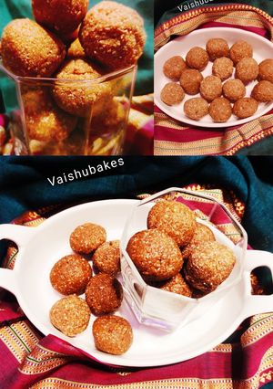 A picture of Till Gulache Ladoo.