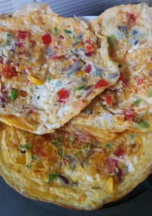 A picture of Eggs omlette.