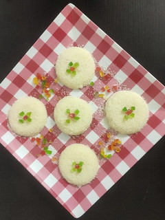 முந்திரி கான் கோகோநட் பேடா(Cashew Corn Coconut peda) செய்முறை முக்கிய புகைப்படம்