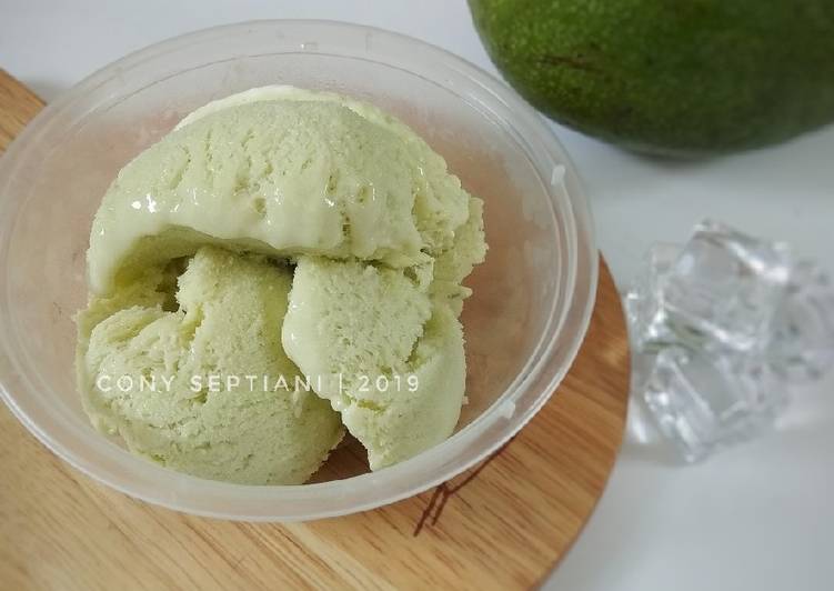 Resep Ice Cream Alpukat yang Bikin Ngiler
