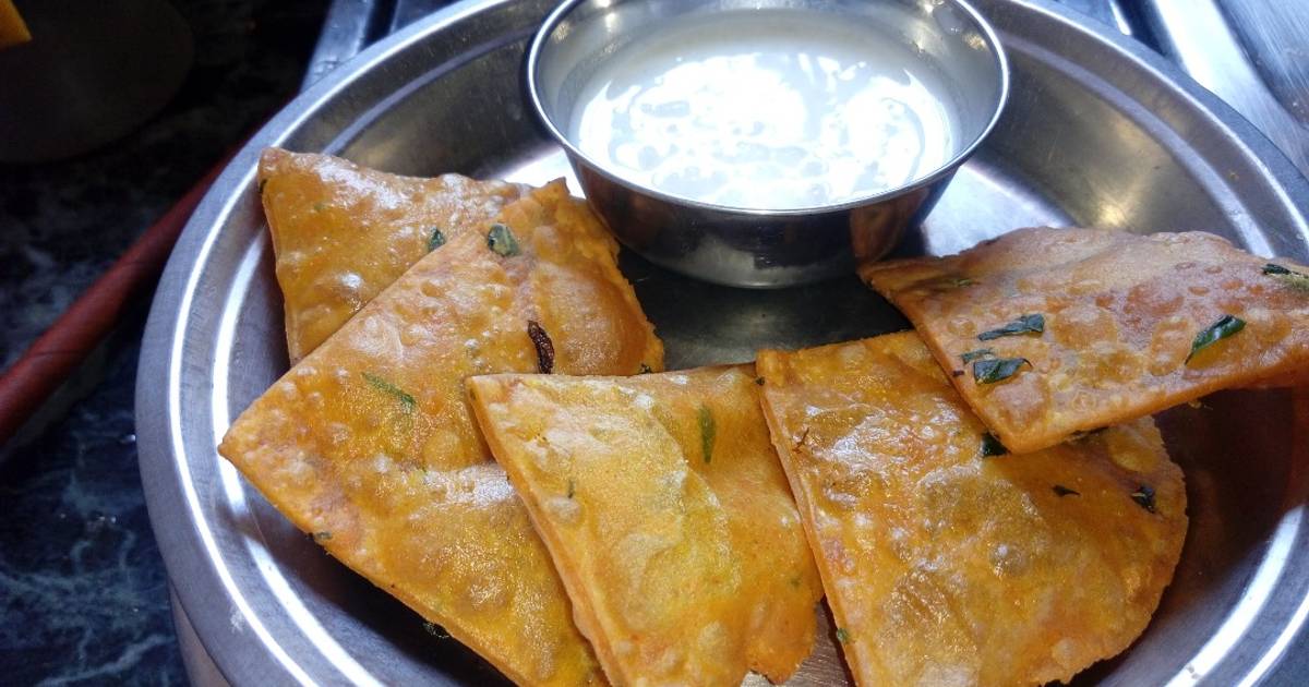 Shital Joshi દ્વારા રેસીપી પાલક પૂરી (palak Puri recipi in Gujarati