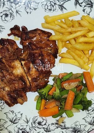 Foto resep 107. Grilled Chicken (gak butuh saus lagi)