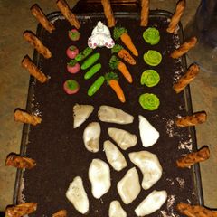 A picture of Pass the Garden Dirt Cake.