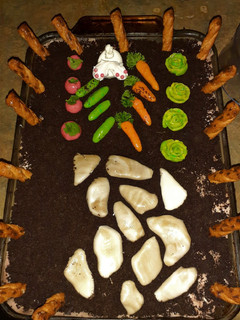 A picture of Pass the Garden Dirt Cake.