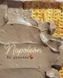 Napoleón de chocolate
