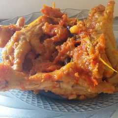 รูปของ Ceker bumbu rujak (gak pake santan dan gak pake minyak)#Modalbumbudasar #Antiribet
