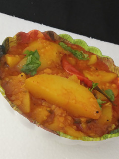 બટાકા નુ શાક (Bataka Shak Recipe In Gujarati) રેસીપી મુખ્ય ફોટો
