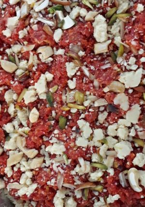 A picture of Gajar ka Halwa.