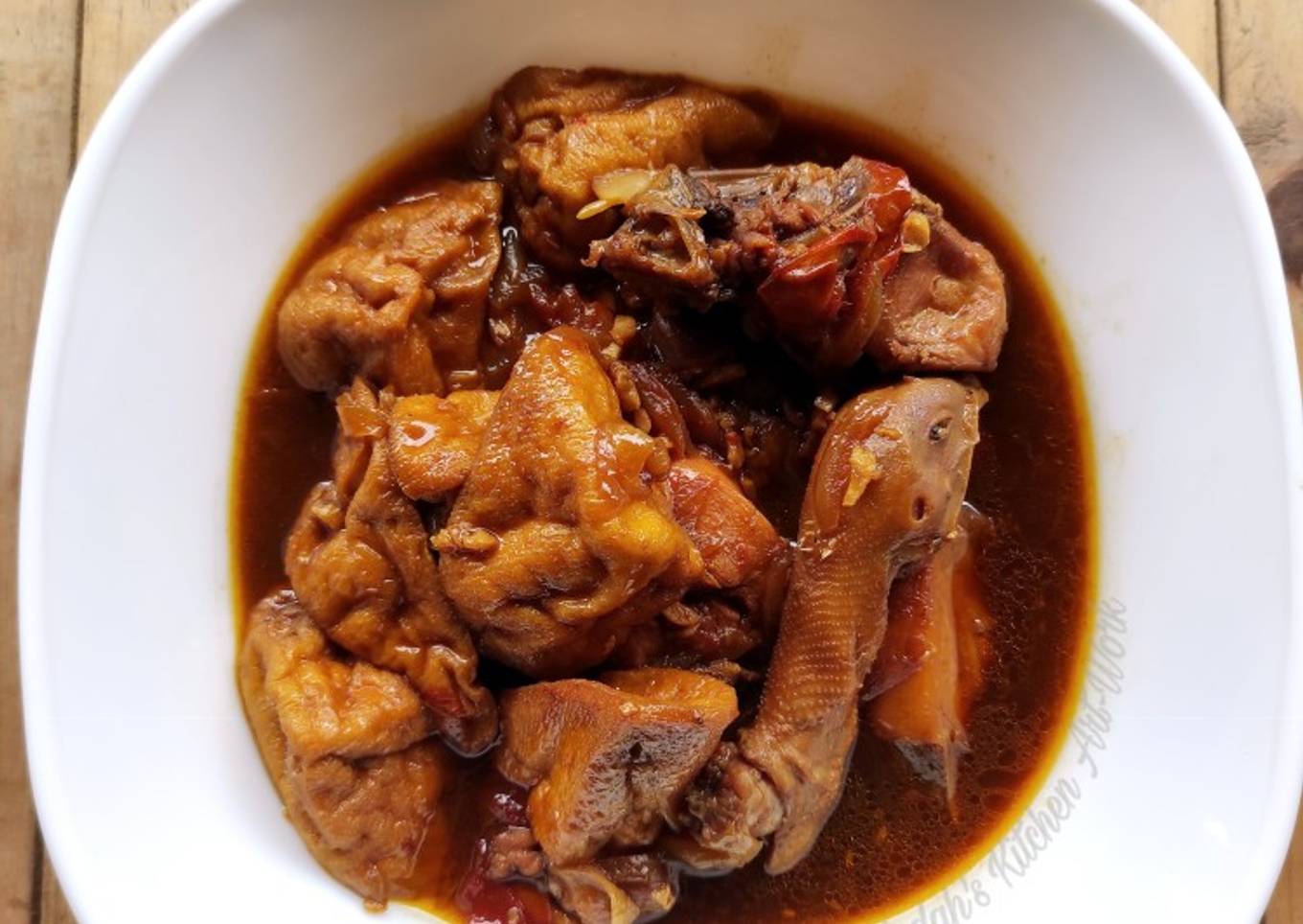 Ayam dan Tahu Masak Kecap