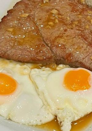 Foto de Bife da Vazia na frigideira