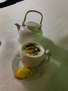 Una foto de Chai tea para este frío de locos mucha nieve en Seattle
