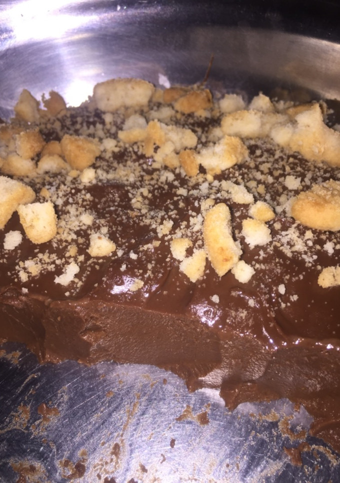 Una foto de Postre de chocolate