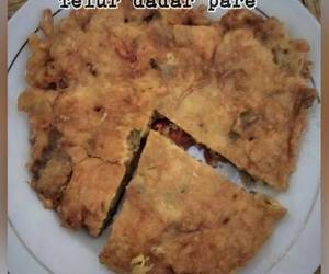 Resep Populer Telur Dadar Pare Ala Rumahan