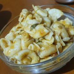 Biryani style macaroni A picture of Biryani style macaroni.