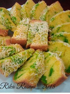 Foto resep Bolu Nutrisari Chocolatos Matcha