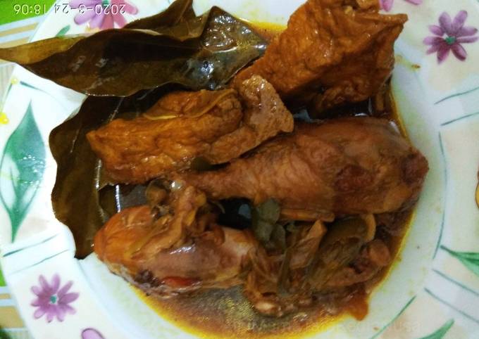 Ayam Kecap khas Sunda