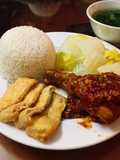 Vietnamese Broken Rice with Sweet and Sour Chicken Thighs