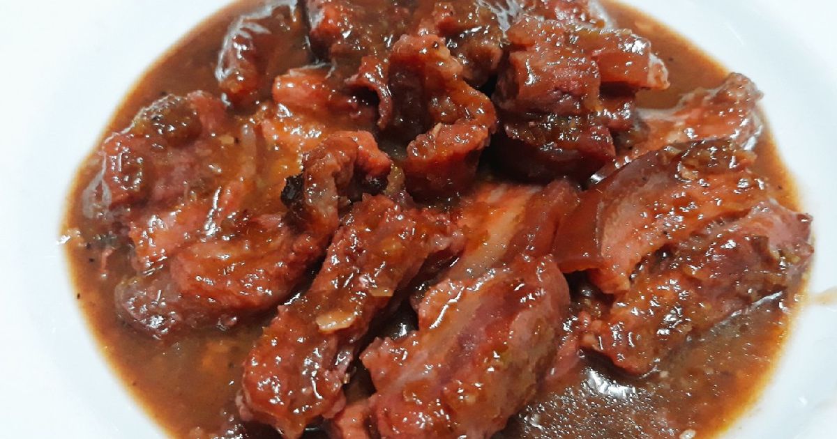 Cách Làm Món Ba Rọi Xào Mắm Ruốc của Thu Đoan - Cookpad