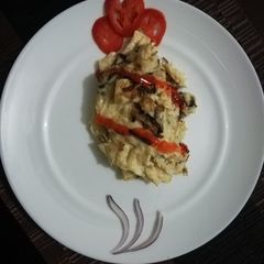 A picture of Onion omelette.
