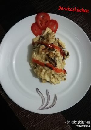 A picture of Onion omelette.