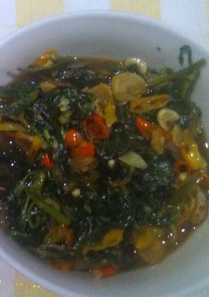 Foto resep Oseng kangkung huhah