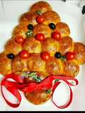 Árbol de Navidad relleno de bacon y queso sin lactosa 🎄🎄