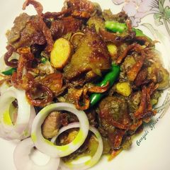 A picture of Aachari Beaf with jackfruit/ কাচা কাঠালের আচারি গোশত (fusion).