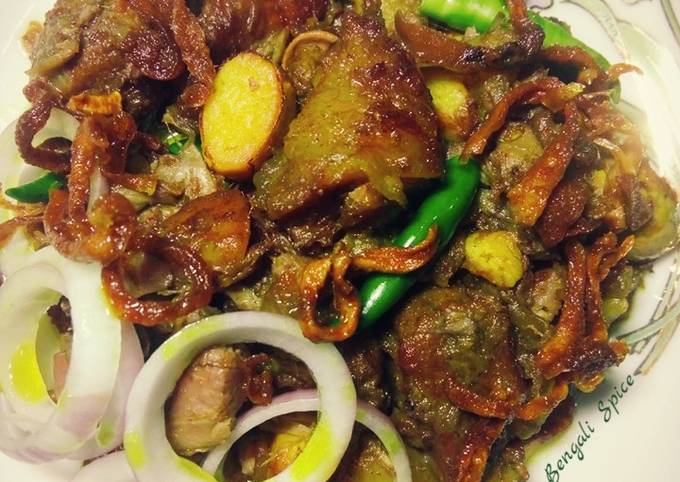 Simple Way to Prepare Award-winning Aachari Beaf with jackfruit/ কাচা কাঠালের আচারি গোশত (fusion)