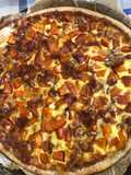 Torta salata con zucca gorgonzola e noci