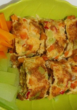 Foto resep Omlete sayur simpel #Bikin RamadanBerkesan