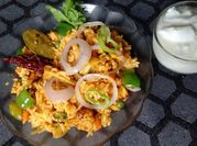A picture of corn rice recipe corn pulao recipe